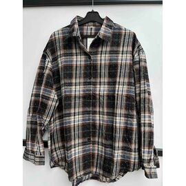 Сорочка жіноча 9931 black р.XL-4XL "P.HEY" недорого оптом від прямого постачальника