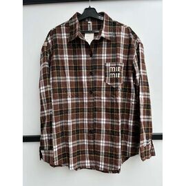 Сорочка жіноча 9932-2 brown р.XL-4XL "P.HEY" недорого оптом від прямого постачальника