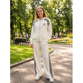 Фотография Костюм спортивный женский тёплый 2406 milk р.S-L "Newe" недорого оптом от прямого поставщика