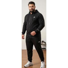 Костюм спортивний чоловічий 2002-1 black р.2XL-6XL "ROLADA" недорого оптом від прямого постачальника