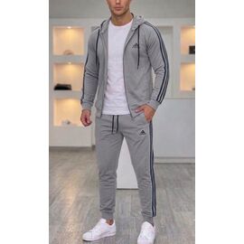 Костюм спортивний чоловічий 202-4 l.grey р.50-58 "ROLADA" недорого оптом від прямого постачальника