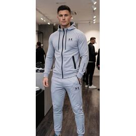 Костюм спортивний чоловічий 307-3 l.grey р.M-3XL "ROLADA" недорого оптом від прямого постачальника