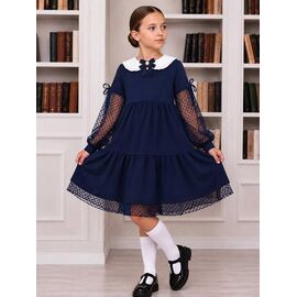 Сукня дитяча на дівчинку 710-1523 navy р.128-152 "Alisa Brand" недорого оптом від прямого постачальника