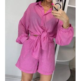 Фотография Костюм женский LR1703 pink р.M-XL "Lora" недорого оптом от прямого поставщика