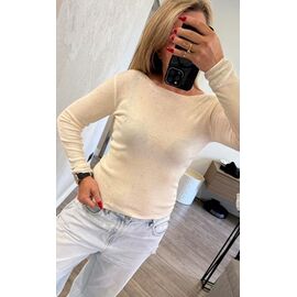 Светр жіночий LR1729 l.beige р.46-48 "Lora" недорого оптом від прямого постачальника