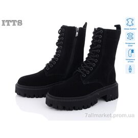 Черевики жіночі стильні Зима DW1013-1 (6 пар р.36-41) "ITTS" недорого оптом від прямого постачальника