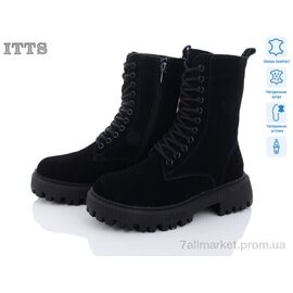 Черевики жіночі стильні Зима DW3512-1 (6 пар р.36-41) "ITTS" недорого оптом від прямого постачальника