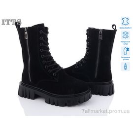 Черевики жіночі стильні Зима DW5017-1 (6 пар р.36-41) "ITTS" недорого оптом від прямого постачальника