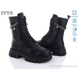 Черевики жіночі стильні Зима DW5018-6 (6 пар р.36-41) "ITTS" недорого оптом від прямого постачальника