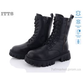 Черевики жіночі стильні Зима DW5017-6 (6 пар р.36-41) "ITTS" недорого оптом від прямого постачальника