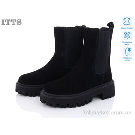 Черевики жіночі стильні Зима DW1001-1 (6 пар р.36-41) "ITTS" недорого оптом від прямого постачальника