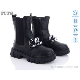 Черевики жіночі стильні Зима DW5001-6 (6 пар р.36-41) "ITTS" недорого оптом від прямого постачальника
