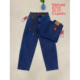 Фотография Джинсы женские B2105 navy р.28-33 "Vanver" недорого оптом от прямого поставщика