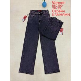 Фотография Джинсы женские B82190 navy р.28-33 "Vanver" недорого оптом от прямого поставщика