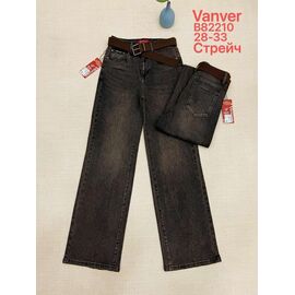 Фотография Джинсы женские B82210 brown р.28-33 "Vanver" недорого оптом от прямого поставщика