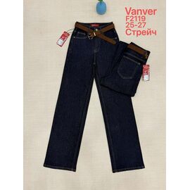 Фотография Джинсы женские F2119 navy р.25-27 "Vanver" недорого оптом от прямого поставщика