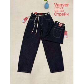 Фотография Джинсы женские F2121 navy р.25-30 "Vanver" недорого оптом от прямого поставщика