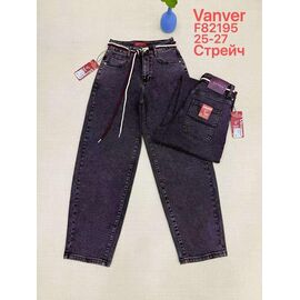 Фотография Джинсы женские F82195 navy р.25-27 "Vanver" недорого оптом от прямого поставщика