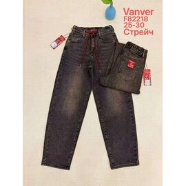 Фотография Джинсы женские F82218 brown р.25-30 "Vanver" недорого оптом от прямого поставщика