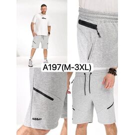 Фотография Шорты мужские A197 l.grey р.M-3XL "Ale-Ate" недорого оптом от прямого поставщика