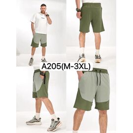 Фотография Шорты мужские A205 green р.M-3XL "Ale-Ate" недорого оптом от прямого поставщика
