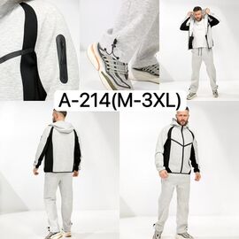 Костюм спортивний чоловічий A214 l.grey р.M-3XL "Ale-Ate" недорого оптом від прямого постачальника