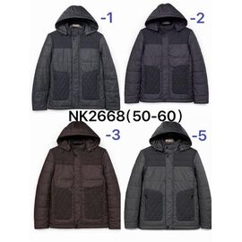 Куртка чоловіча NK2668-2 black р.50-60 "Ale-Ate" недорого оптом від прямого постачальника