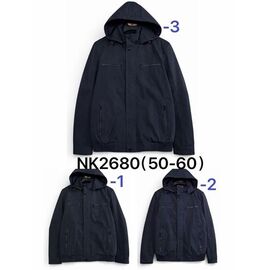 Куртка чоловіча NK2680-1 d.grey р.50-60 "Ale-Ate" недорого оптом від прямого постачальника