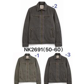 Куртка чоловіча NK2691-3 black р.50-60 "Ale-Ate" недорого оптом від прямого постачальника