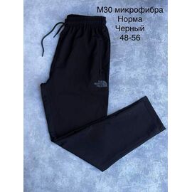 Фотография Штаны спортивные мужские M30 black р.48-56 "WHITE" недорого оптом от прямого поставщика
