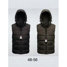 Фотография Жилетка мужская SV3175 black р.48-56 "WHITE" недорого оптом от прямого поставщика