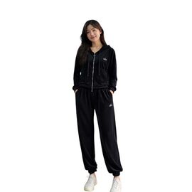 Костюм спортивний жіночий теплий SV3269 black р.46-54 "WHITE" недорого оптом від прямого постачальника