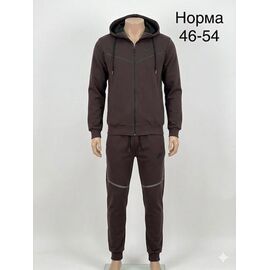 Костюм спортивний чоловічий SV3285 brown р.46-54 "WHITE" недорого оптом від прямого постачальника