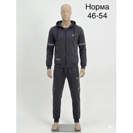 Костюм спортивний чоловічий SV3289 d.grey р.46-54 "WHITE" недорого оптом від прямого постачальника