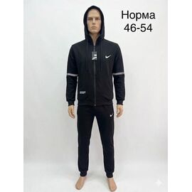 Костюм спортивний чоловічий SV3290 black р.46-54 "WHITE" недорого оптом від прямого постачальника