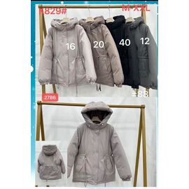 Куртка жіноча зимова K829-40 black р.M-2XL "Dorimodes" недорого оптом від прямого постачальника