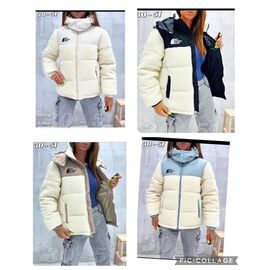 Фотография Куртка женская зимняя KL8308 milk-l.blue р.M-2XL "Dorimodes" недорого оптом от прямого поставщика