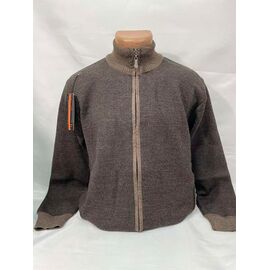 Фотография Кофта мужская SB2215 brown р.3XL-5XL "Sabihina" недорого оптом от прямого поставщика
