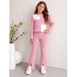 Костюм дитячий на дівчинку 1027 pink р.122-140 "Marimaks" недорого оптом від прямого постачальника