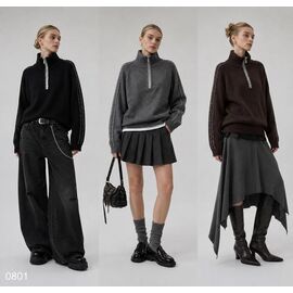 Светр жіночий 0801 mix р.M-XL "Saint Wish" недорого оптом від прямого постачальника