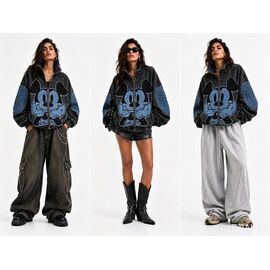 Кофта спортивна жіноча тепла 6896 d.grey р.S-L "Saint Wish" недорого оптом від прямого постачальника