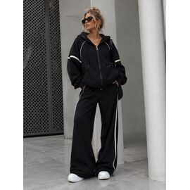 Костюм спортивний жіночий 7060 black р.M-XL "Saint Wish" недорого оптом від прямого постачальника
