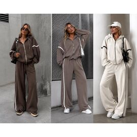 Костюм спортивний жіночий 7060 l.beige р.M-XL "Saint Wish" недорого оптом від прямого постачальника