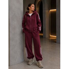 Костюм спортивний жіночий 7090 wine р.S-L "Saint Wish" недорого оптом від прямого постачальника