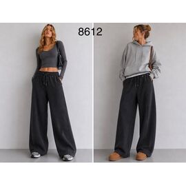 Штани жіночі утеплені 8612 d.grey р.M-XL "Saint Wish" недорого оптом від прямого постачальника