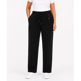 Фотография Штаны спортивные женские тёплые SY2036 (99522) black р.2XL-6XL "Obuv OK2" недорого оптом от прямого поставщика