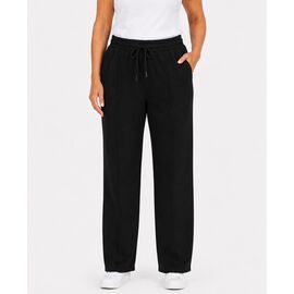 Фотография Штаны спортивные женские тёплые SY2068 (99453) black р.2XL-6XL "Obuv OK2" недорого оптом от прямого поставщика