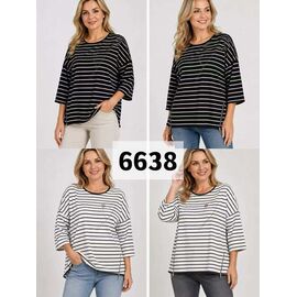 Светр жіночий 6638 black р.50-56 "VERJINIA" недорого оптом від прямого постачальника