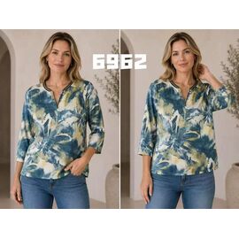 Светр жіночий 6962 blue р.48-58 "VERJINIA" недорого оптом від прямого постачальника