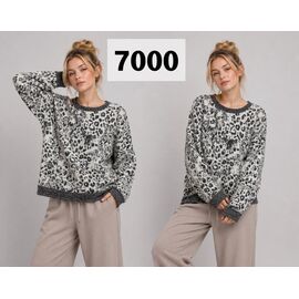 Светр жіночий 7000 grey р.48-52 "VERJINIA" недорого оптом від прямого постачальника